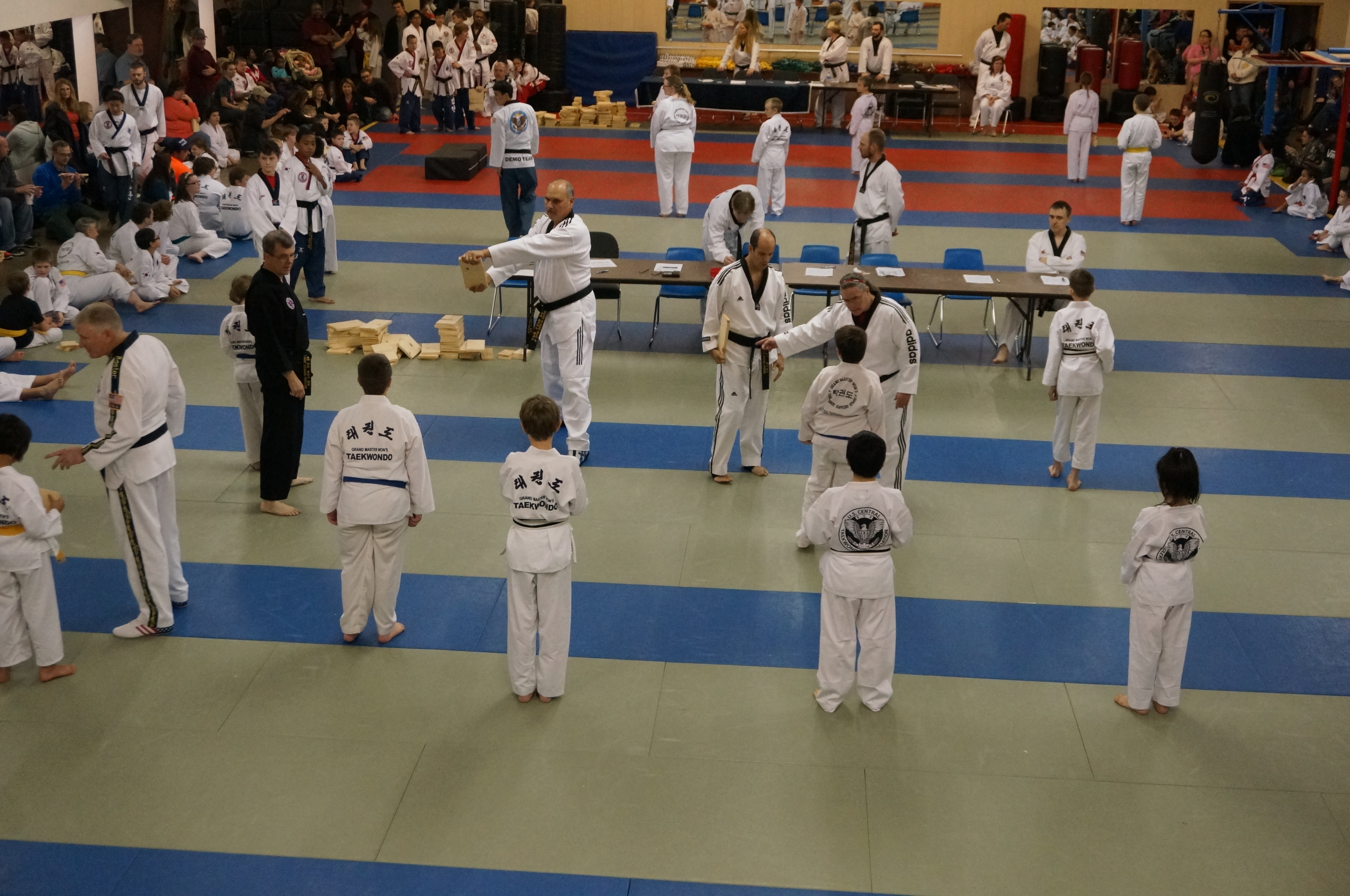 USCTA Color Belt Promotion Test - December 2014